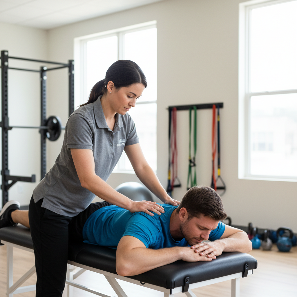 One-on-one physical therapy session in Cheshire with expert guidance for active adults seeking personalized recovery and performance enhancement